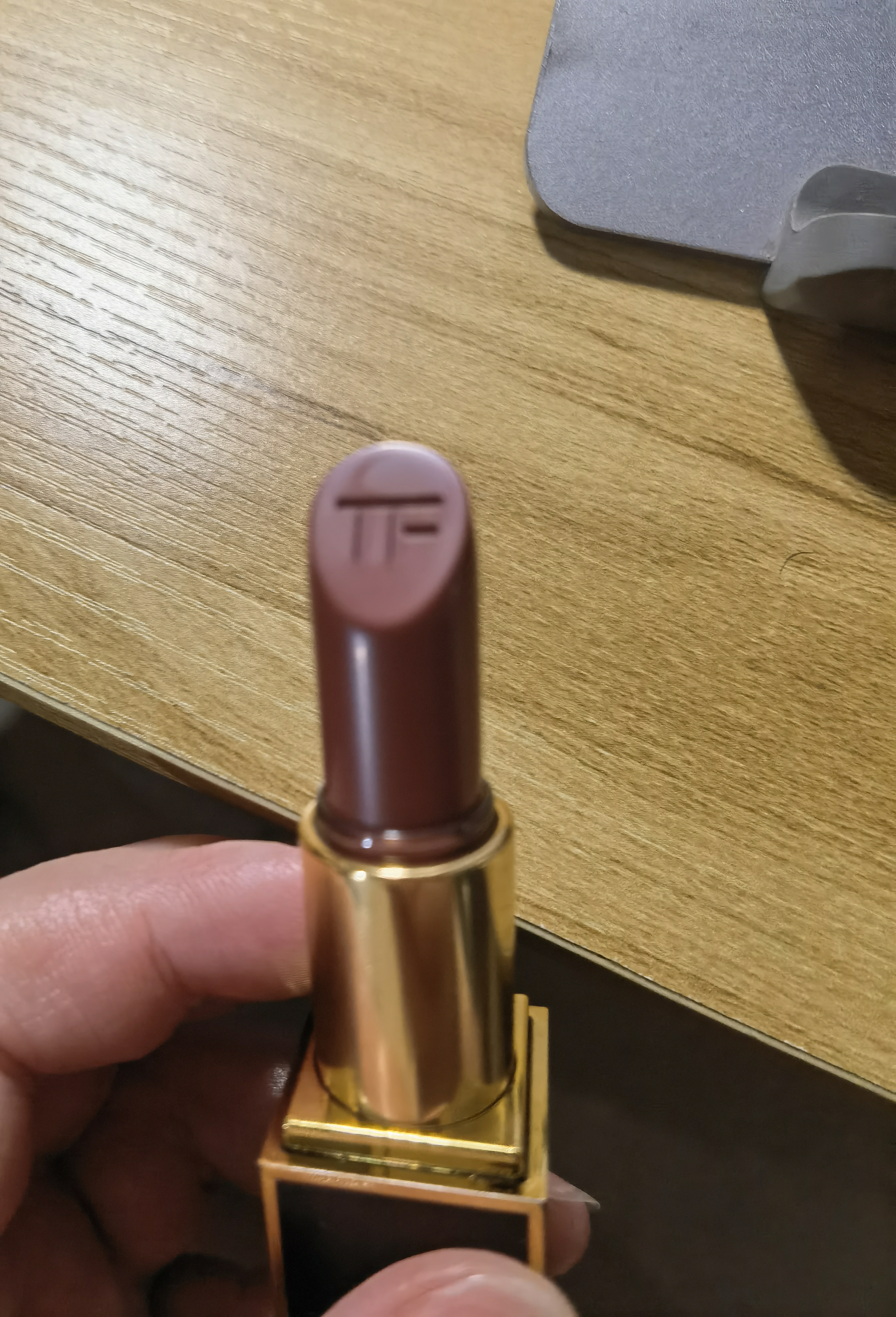 TOM FORD黑管TF口红100哑光肉桂奶茶色 显色唇膏化妆品生日礼物女 实拍图