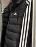 adidas 600蓬保暖连帽鸭绒羽绒服夹克外套男女秋冬阿迪达斯轻运动 黑色(推荐选大一码)   XS 实拍图