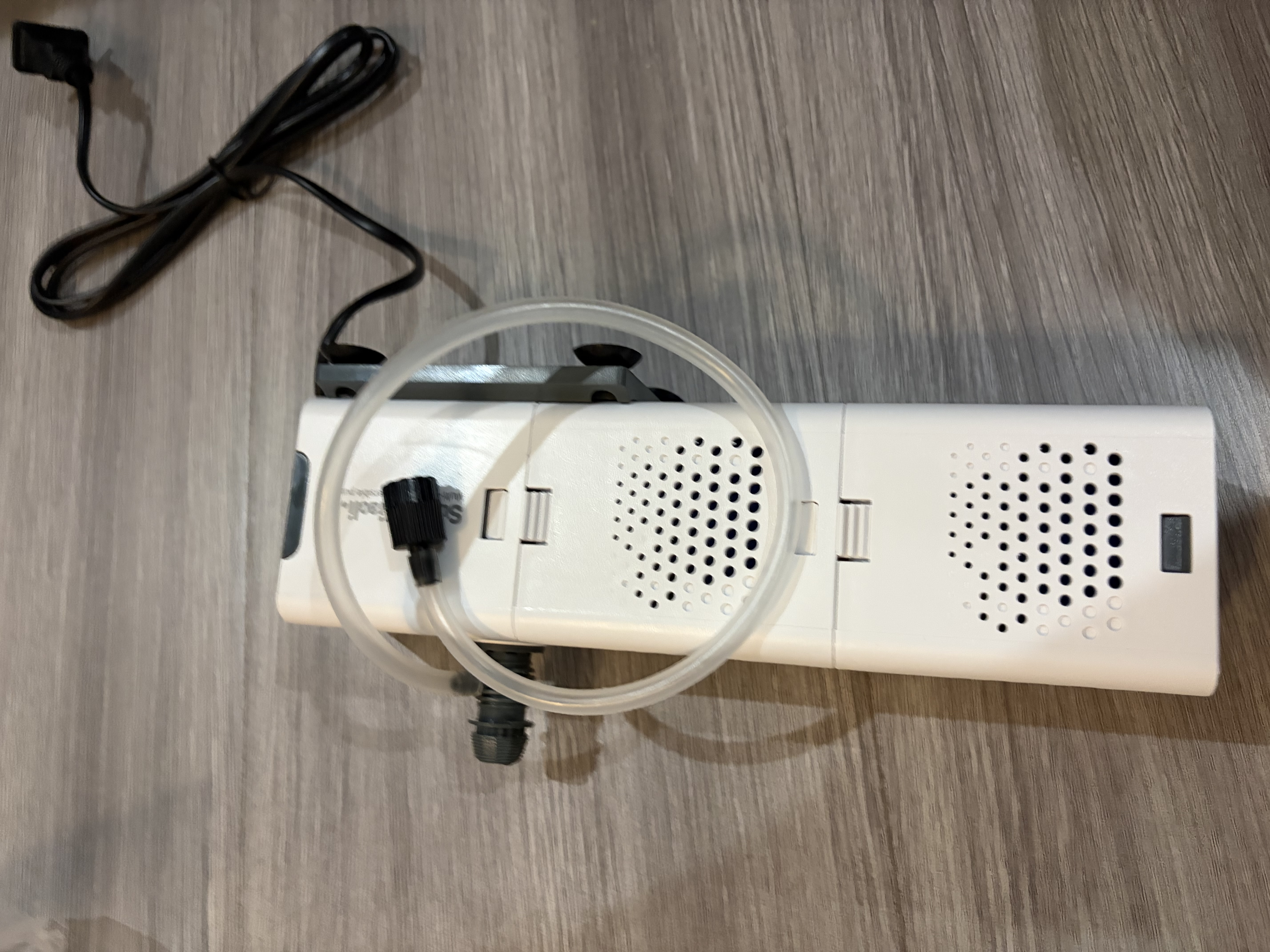 森森 小鲤鱼缸过滤器净水循环三合一内置水族箱过滤系统XQP-500F 6W 实拍图