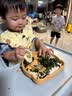 宜家（IKEA）ANTILOP安迪洛宝宝椅餐桌椅儿童餐椅家用宝宝凳儿童凳子 【含桌板】蓝灰色（座位尺寸：22*25cm） 实拍图