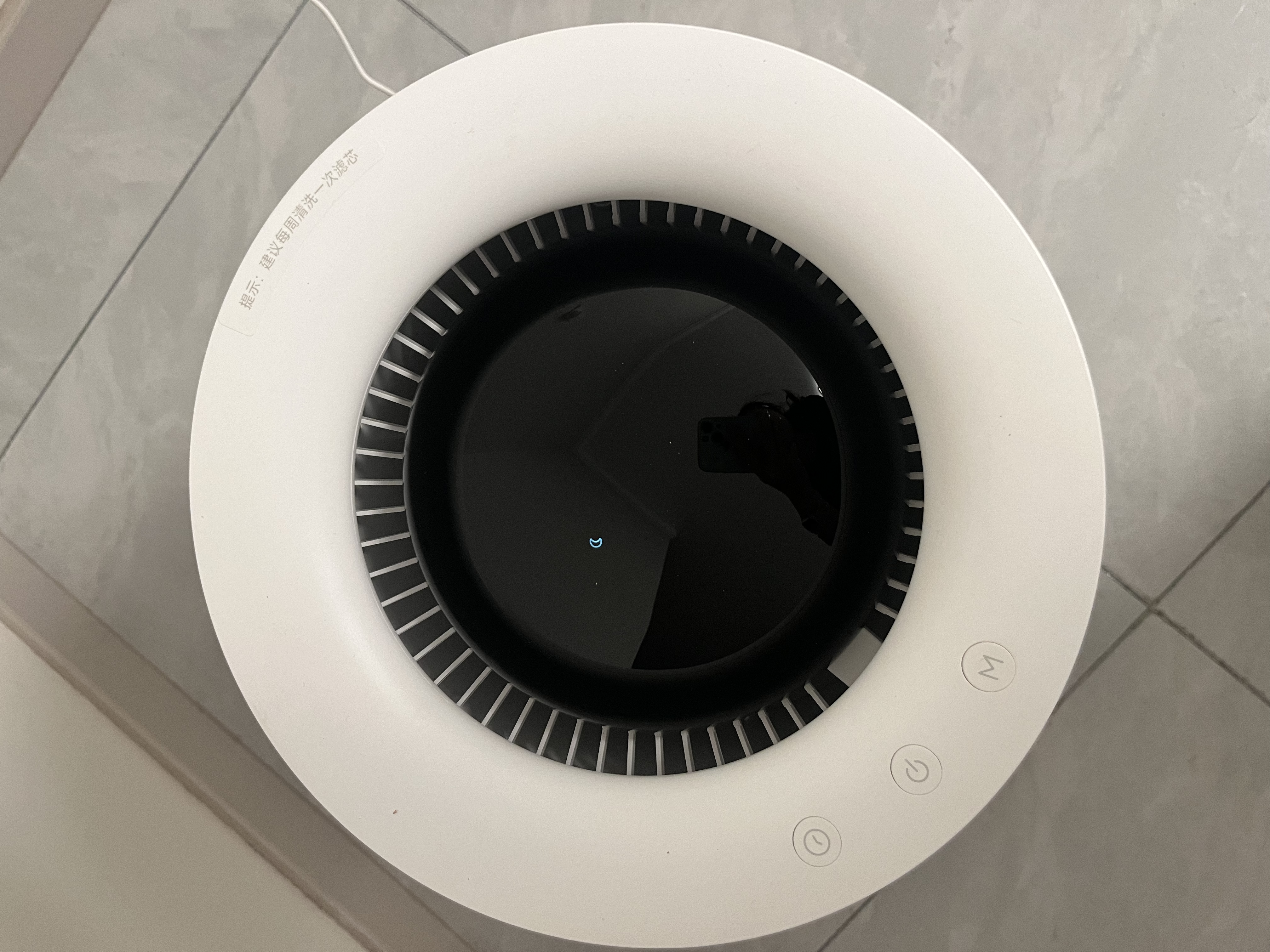 米家小米无雾加湿器3-800 轻音家用卧室办公室6L大容量 800ml/h快速加湿CJSJSQ04ZMZ礼品保湿送女生 实拍图
