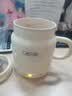 JIEXG养生壶 热牛奶杯 养生杯 煮茶花茶银耳静音 热牛奶神器烧水壶办公室烧水杯 热奶杯 0.8L 【带滤网】多功能炖煮 实拍图