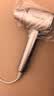 康夫（CONFU）12亿等离子电吹风机大风力大功率速干不伤发男士女士家用学生宿舍负离子护发吹风筒B1银 实拍图