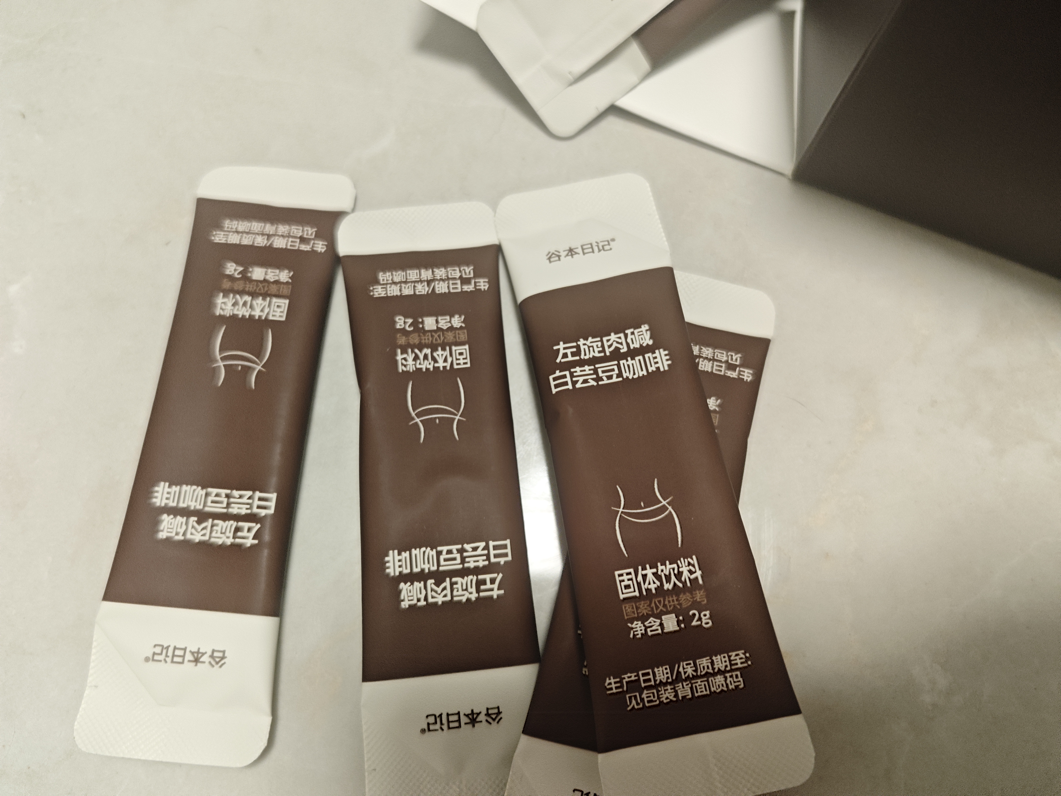 谷本日记左旋肉碱黑咖啡0蔗糖0脂运动健身燃减低卡运动廋健白芸豆 实拍图