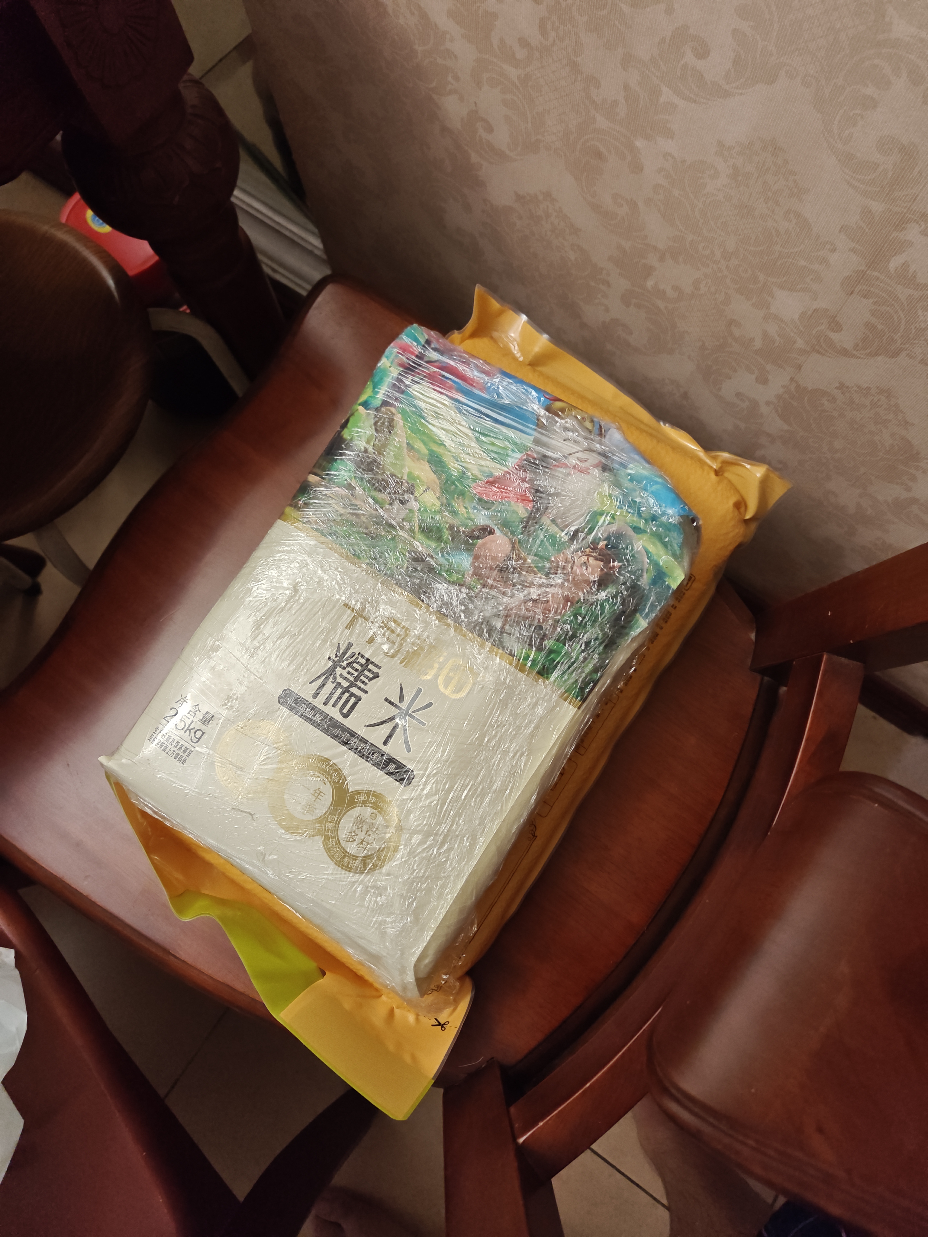 十月稻田 糯米 5斤 东北圆粒糯米 五谷杂粮米 包粽子糯米饭 酿米酒 实拍图