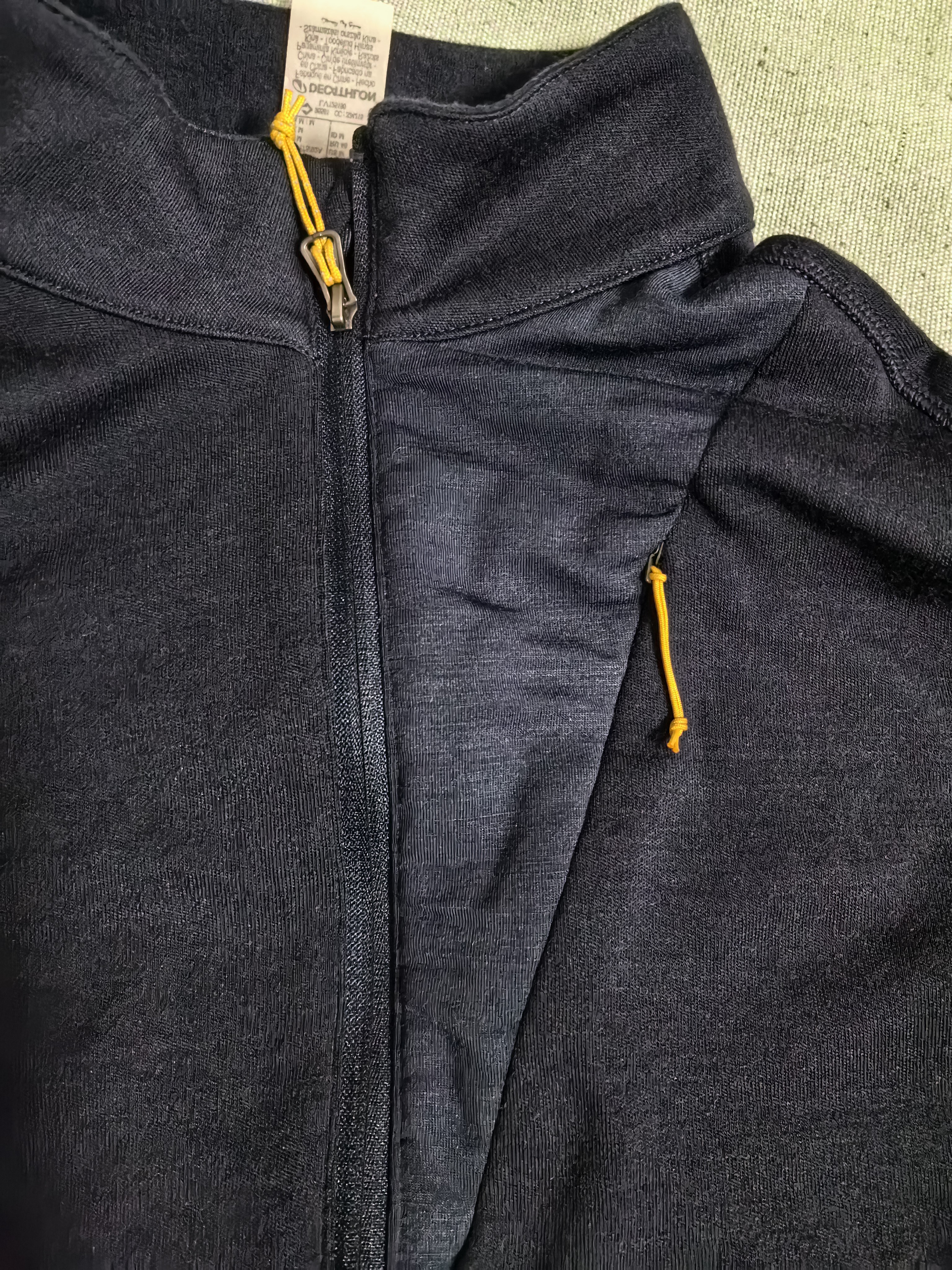 迪卡侬户外羊毛速干T恤男运动服徒步登山砚青（89%）绵羊毛M-4176734 实拍图