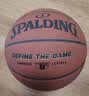 斯伯丁（SPALDING）篮球7号吸湿PU皮室内外通用耐磨成人青少年儿童比赛训练球78-230Y 实拍图