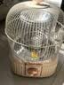 万宝（Wanbao）取暖器小太阳家用鸟笼式烤火炉卧室电热扇节能省电小型电暖器电烤炉速热 奶油色【碳晶盘】无极调温 实拍图