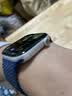 Apple/苹果/苹果 Watch S11 智能手表GPS款46毫米银色铝金属表壳雾紫色运动型表带M/L MEVX4CH/B 实拍图
