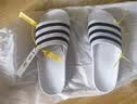 阿迪达斯（adidas）男女鞋 游泳系列 ADILETTE AQUA 运动拖鞋 F35539 白色 40.5 实拍图