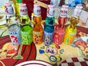 HATA哈达网红款日式弹珠波子汽水进口玻璃瓶碳酸饮料混合口味200ml*6 实拍图