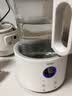 海尔恒温电热水壶1.5L 速热烧水壶泡奶机煮茶壶冲泡奶粉调奶器保温除氯不锈钢加热盘电热水壶H207白色 实拍图