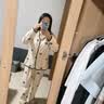 浪莎甜美睡衣女秋季套装韩版长袖长裤可外穿家居服网红风宽松女家居服 实拍图