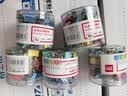 得力（deli）【超级爆款】60只15mm彩色长尾夹票夹 6#小号金属燕尾夹票据文件夹办公 60只/筒 8556ES 实拍图