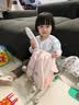 格米（germ）儿童书包幼儿园超轻背包防丢失小书包出游女童男孩小背包 泡泡兔 实拍图