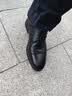 京东京造【万里行】男士皮鞋男款结婚三接头秋商务休闲正装鞋男鞋新款黑41 实拍图