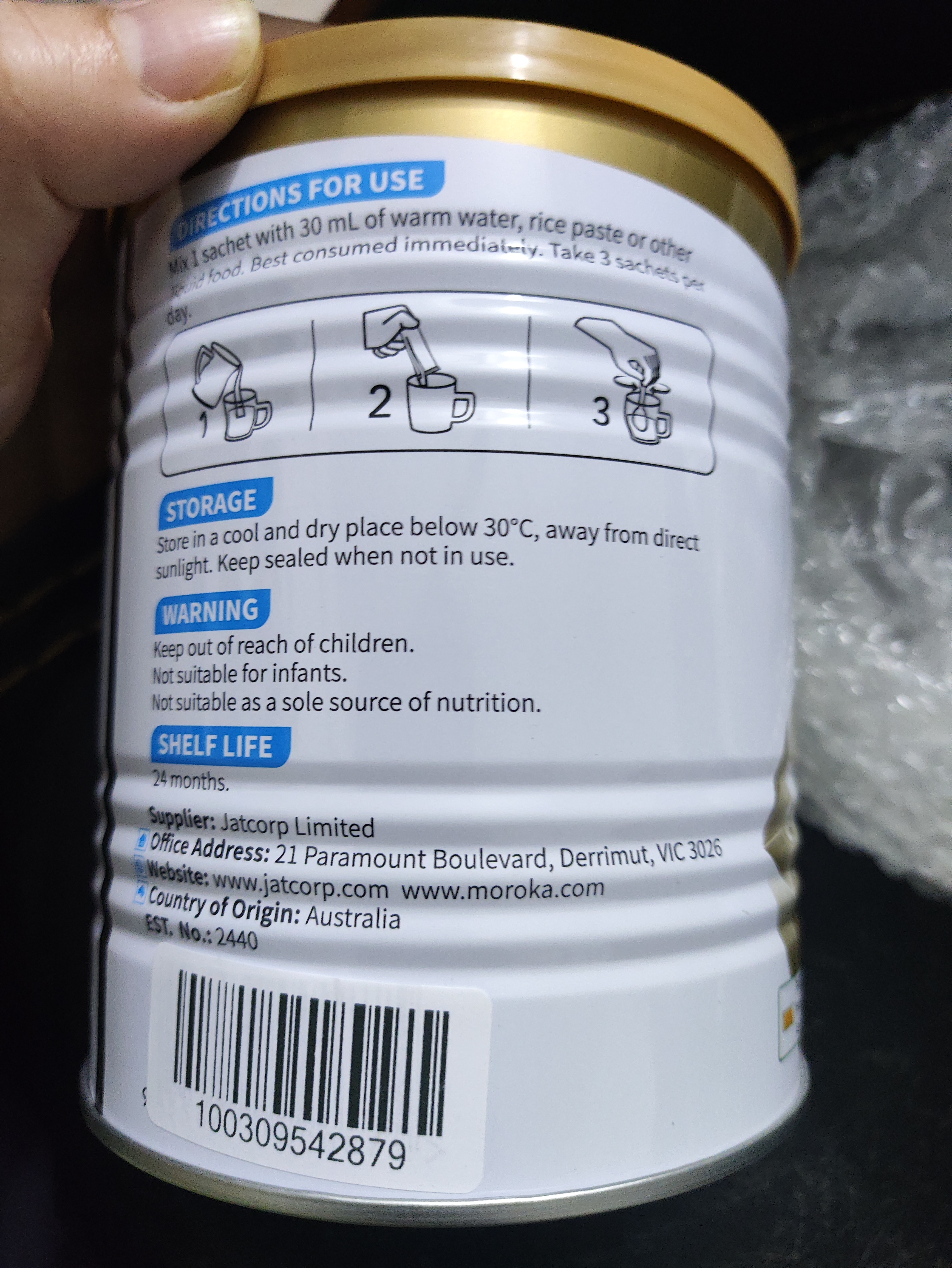 莫兰卡（MOROKA）乳铁蛋白调制乳粉提高增强儿童婴幼儿益生菌抵抗力免疫力 实拍图