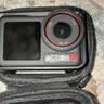 品胜适用大疆action5pro/4/3/6运动相机收纳包 通用GoPro13/12机身保护包双拉链快拆包 黑色 实拍图