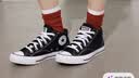 匡威（Converse）莫尔登All Star夏季帆布运动休闲板鞋黑色A00811C A00811C 42.5 实拍图