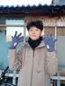 李宁（LI-NING）骑行手套冬季男女登山保暖加绒电动摩托自行车手套防冻防寒风滑雪 实拍图