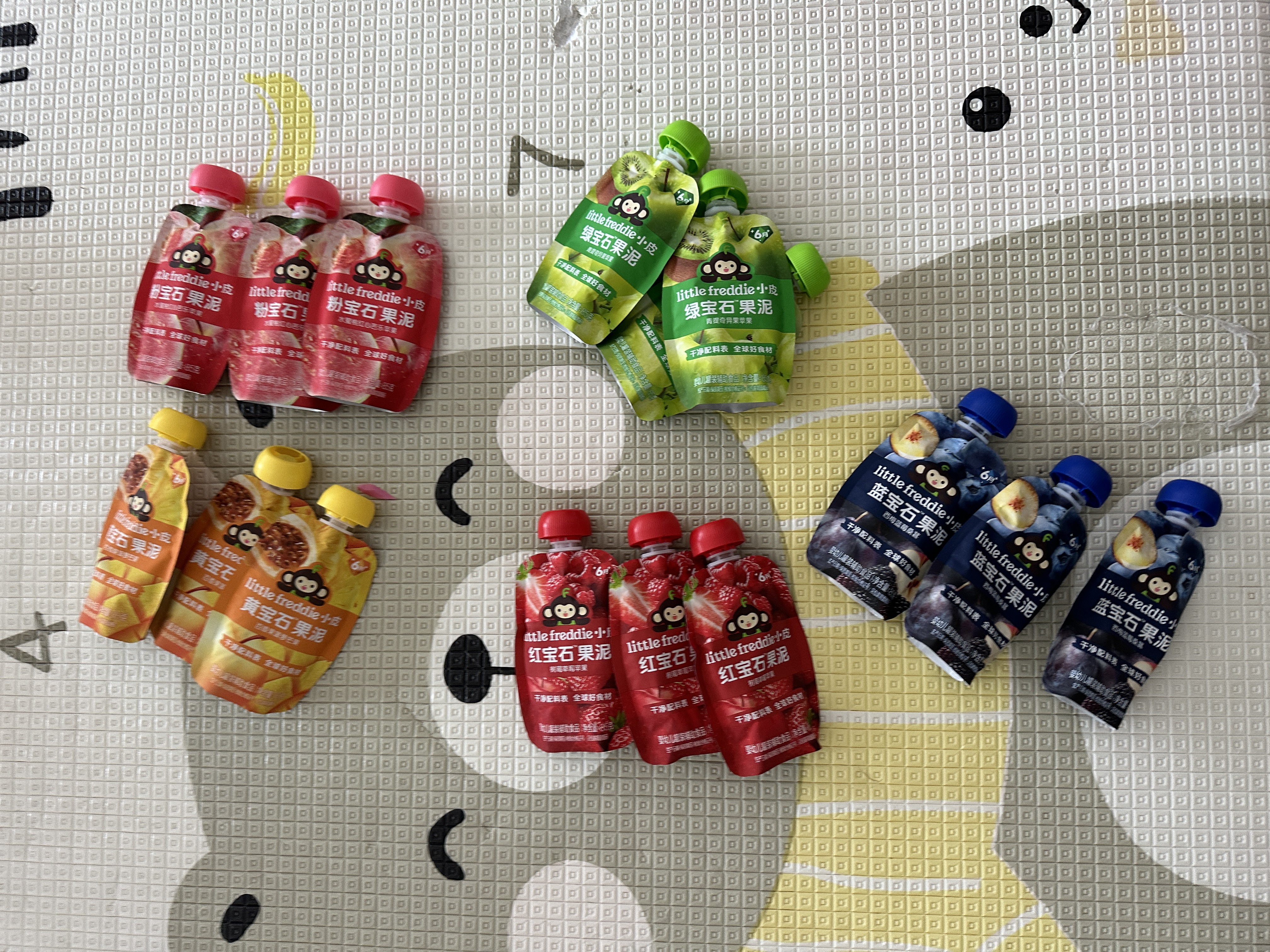 小皮（Little Freddie）宝石果泥婴幼儿西梅果泥6月+宝宝辅食水果泥0添加零食随机20+4袋 实拍图