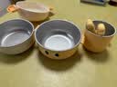 苏泊尔（SUPOR）宝宝辅食碗外出辅食套装不锈钢碗勺五件套便携儿童餐具KGF01AW10 实拍图