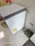 海尔（Haier）142L单温小冰箱冰柜小户型家用小冰柜冷柜冷藏柜冷冻柜一级减霜大容量PCM内胆BC/BD-142GHPW9DT 实拍图