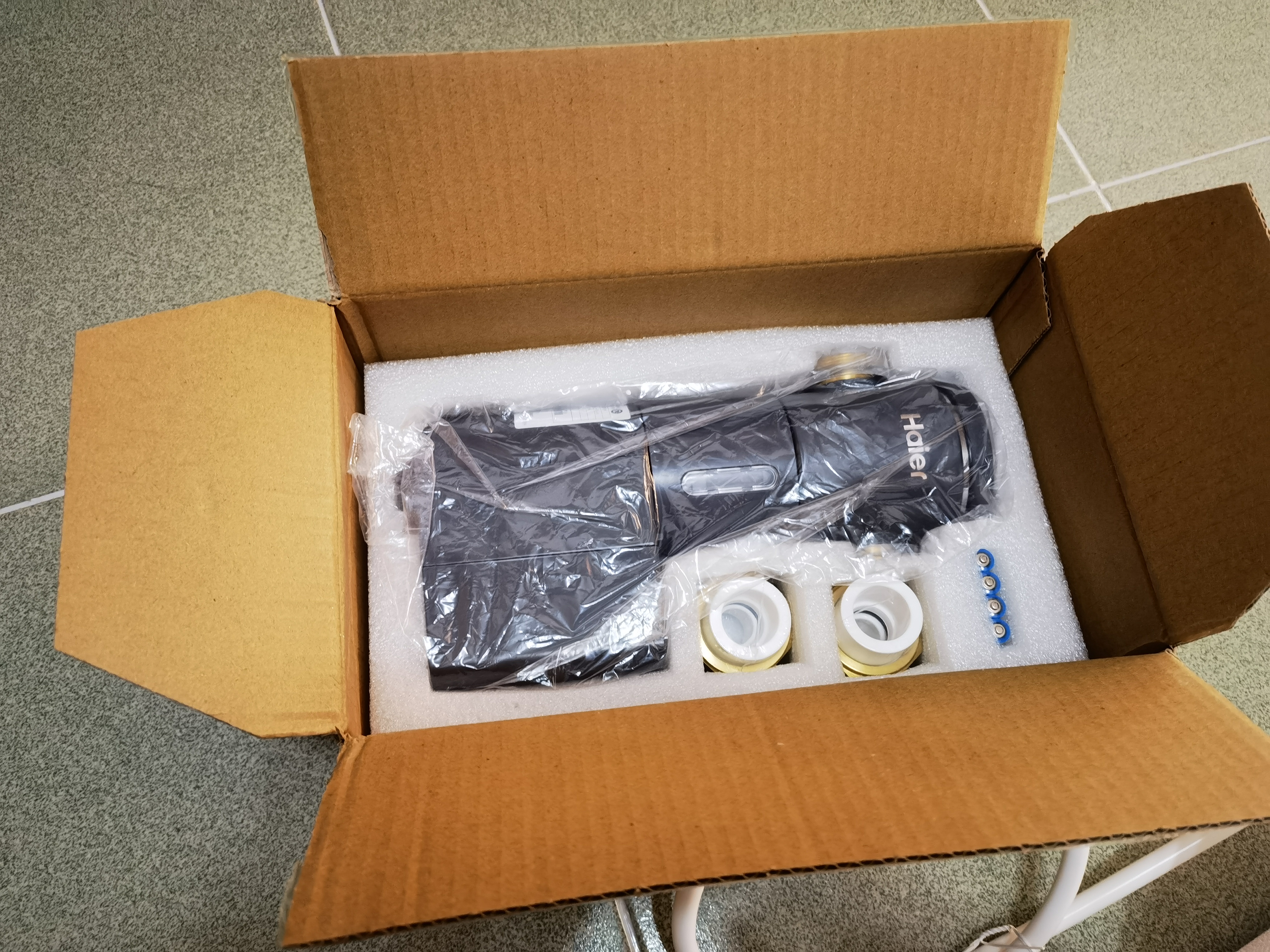 海尔（Haier）前置过滤器超大通量家用自来水过滤净水器40微米全自动反冲洗实时水压监测全屋净水HP-45 实拍图