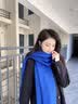 浩冠纯色高级氛围感围巾女士冬季韩版学生百搭加厚披肩保暖情侣围脖男 实拍图