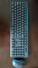 罗技（Logitech）MK275 键鼠套装 无线键鼠套装 办公键鼠套装 全尺寸 商务键鼠套装 带无线2.4G接收器 黑蓝色 实拍图