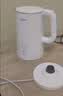 美的（Midea）电热水壶烧水壶养生自动断电调奶器一体恒温水壶食品级304不锈钢1500W 1.5L大容量 SH15X301 实拍图