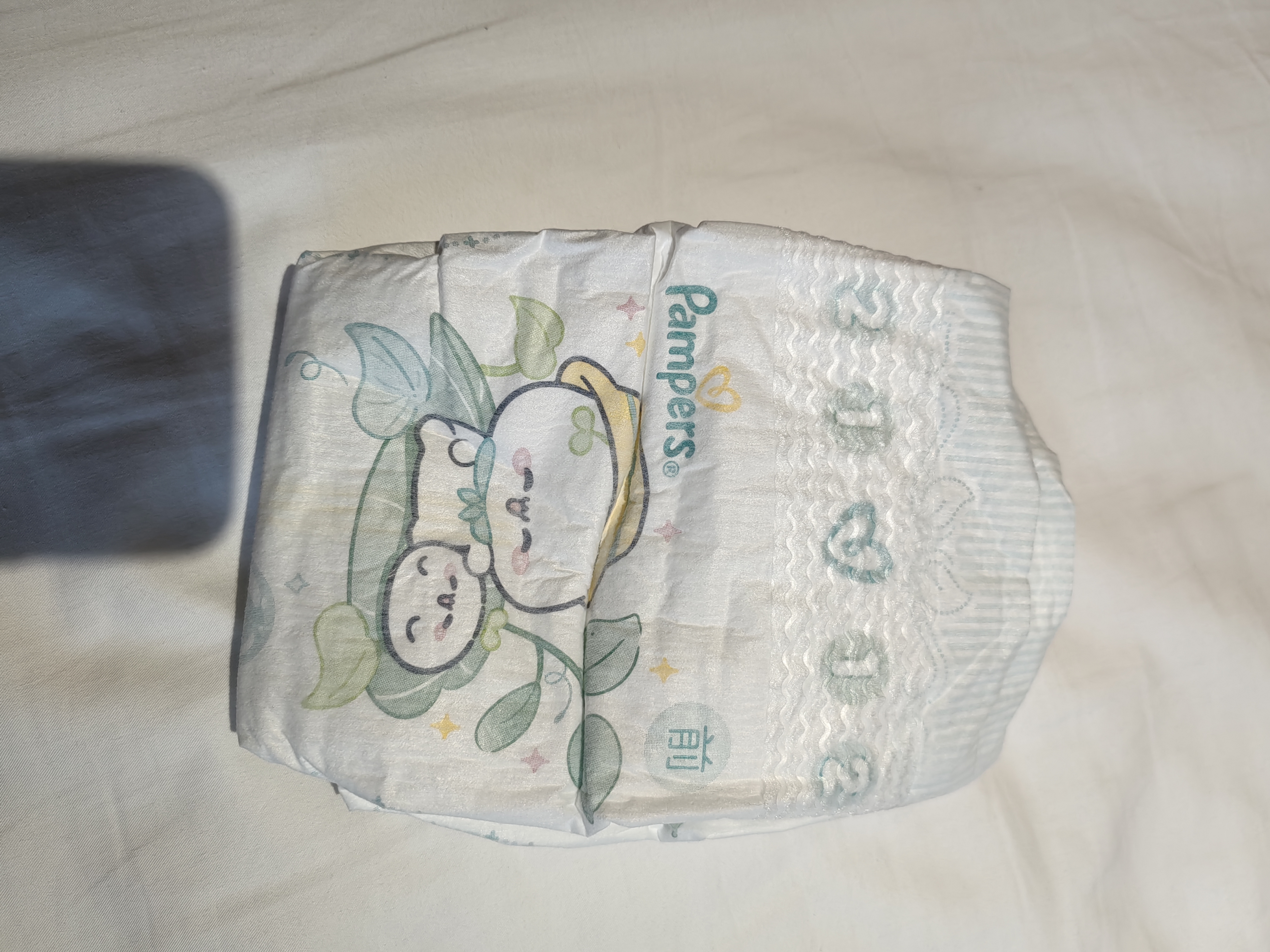 帮宝适新清新帮纸尿裤S60【超薄超能吸】透气干爽新生儿婴儿尿不湿尿裤 实拍图