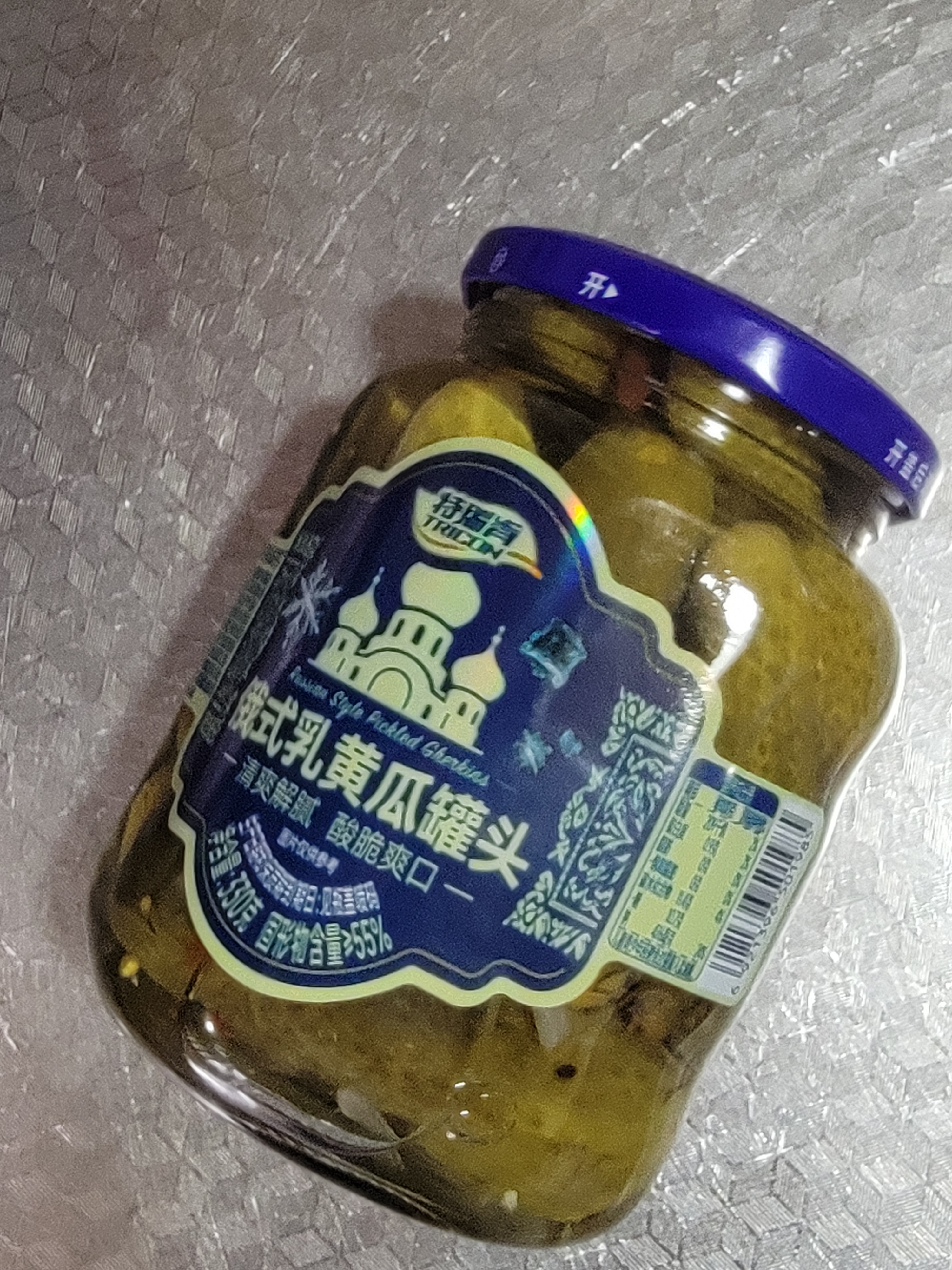 特瑞肯俄式酸乳黄瓜罐头670g酸脆爽口下饭菜汉堡沙拉配菜即食 实拍图