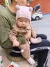 尼多熊婴儿帽子春秋胎帽儿童帽子婴幼儿6-12月初生宝宝双层囟门帽 实拍图