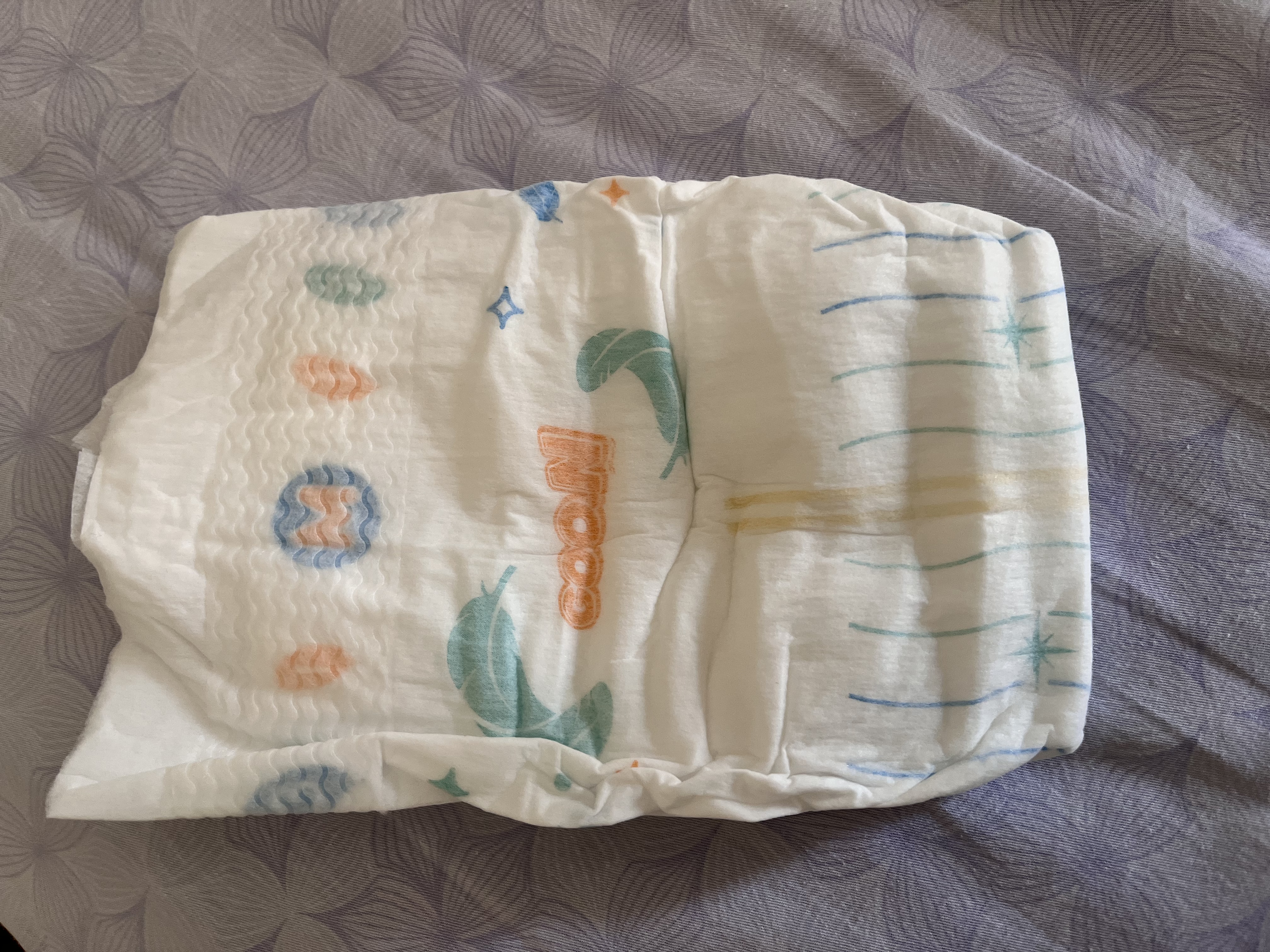大王光之羽纸尿裤 NB26片(≤5kg)尿不湿超薄透气 MINI装 实拍图