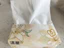 洁柔抽纸 繁花系列3层100抽*20包 可湿水面巾纸 柔韧卫生纸 整箱纸巾 实拍图