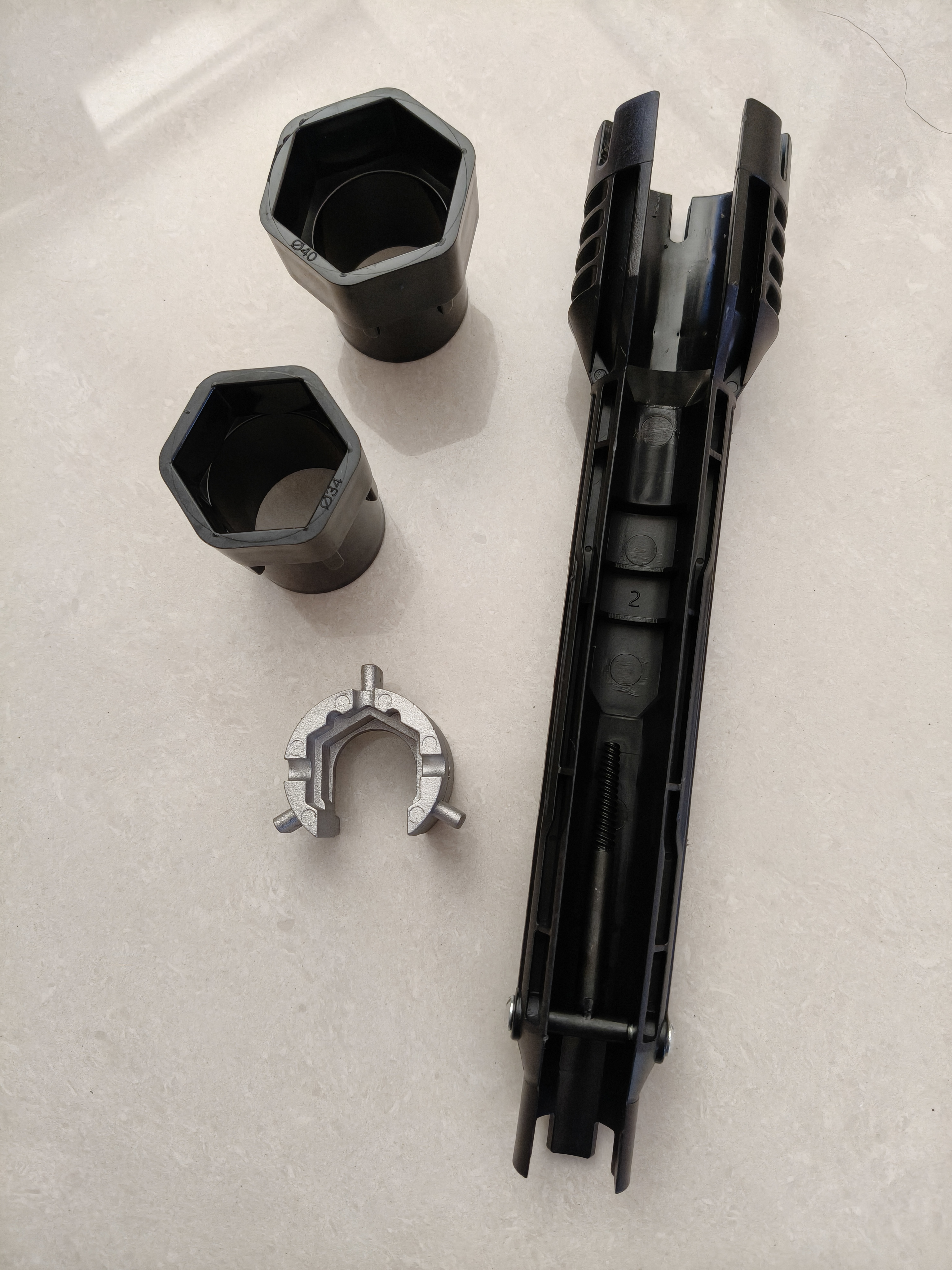 德力西套筒扳手工具多功能水槽扳手厨房专用洗手盆拆卸水龙头扳手 实拍图