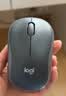 罗技（Logitech）M185鼠标 无线鼠标 办公鼠标 对称鼠标 黑色灰边 带无线2.4G接收器 实拍图