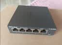普联（TP-LINK）5口全千兆钢壳交换机 企业级交换器 4口监控网络网线分线器  金属机身 TL-SG1005D 实拍图