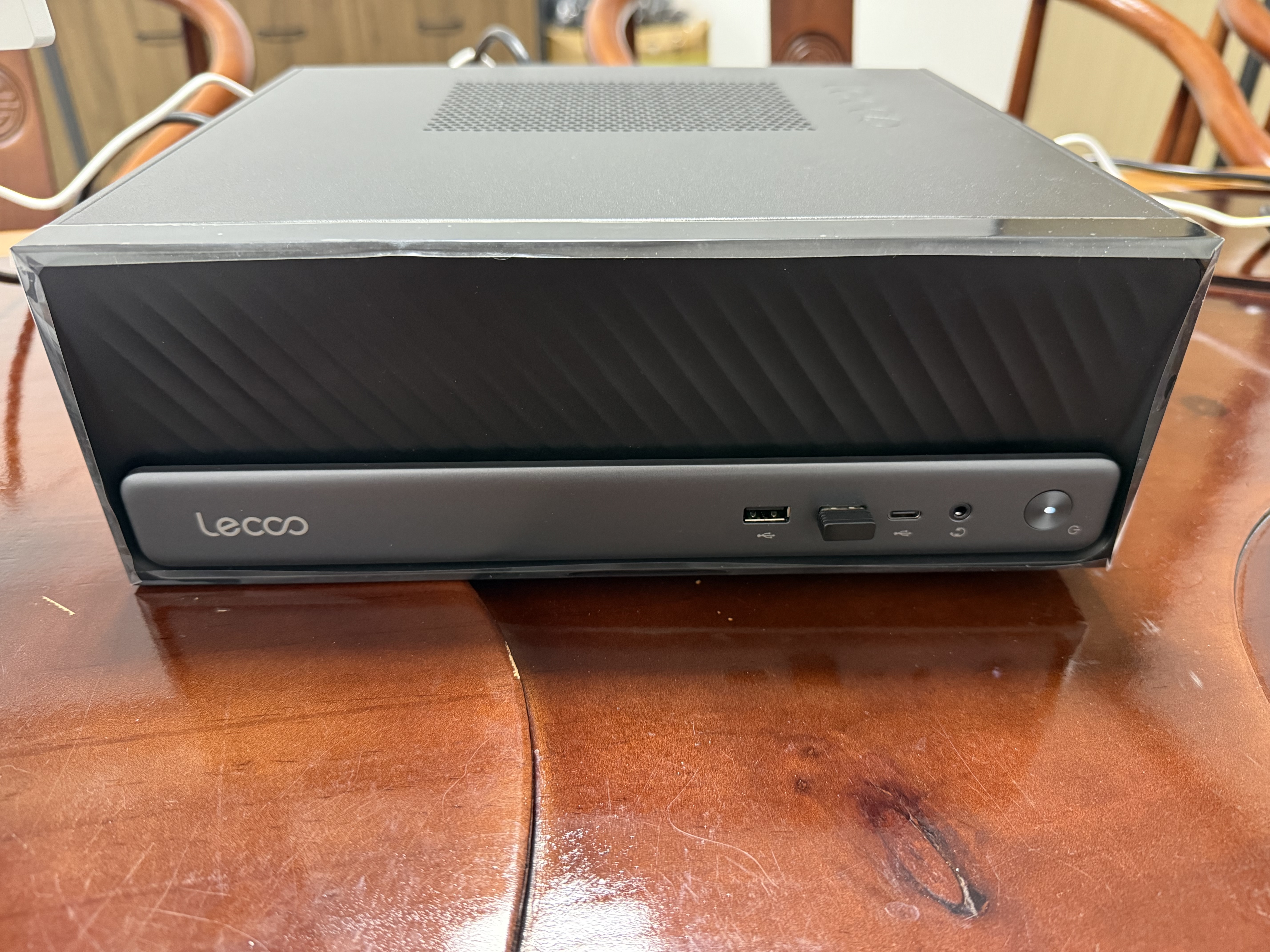 来酷（Lecoo）商务办公台式电脑主机(13代i5-13420H 16G 512GB SSD 正版win11)享联想服务 实拍图