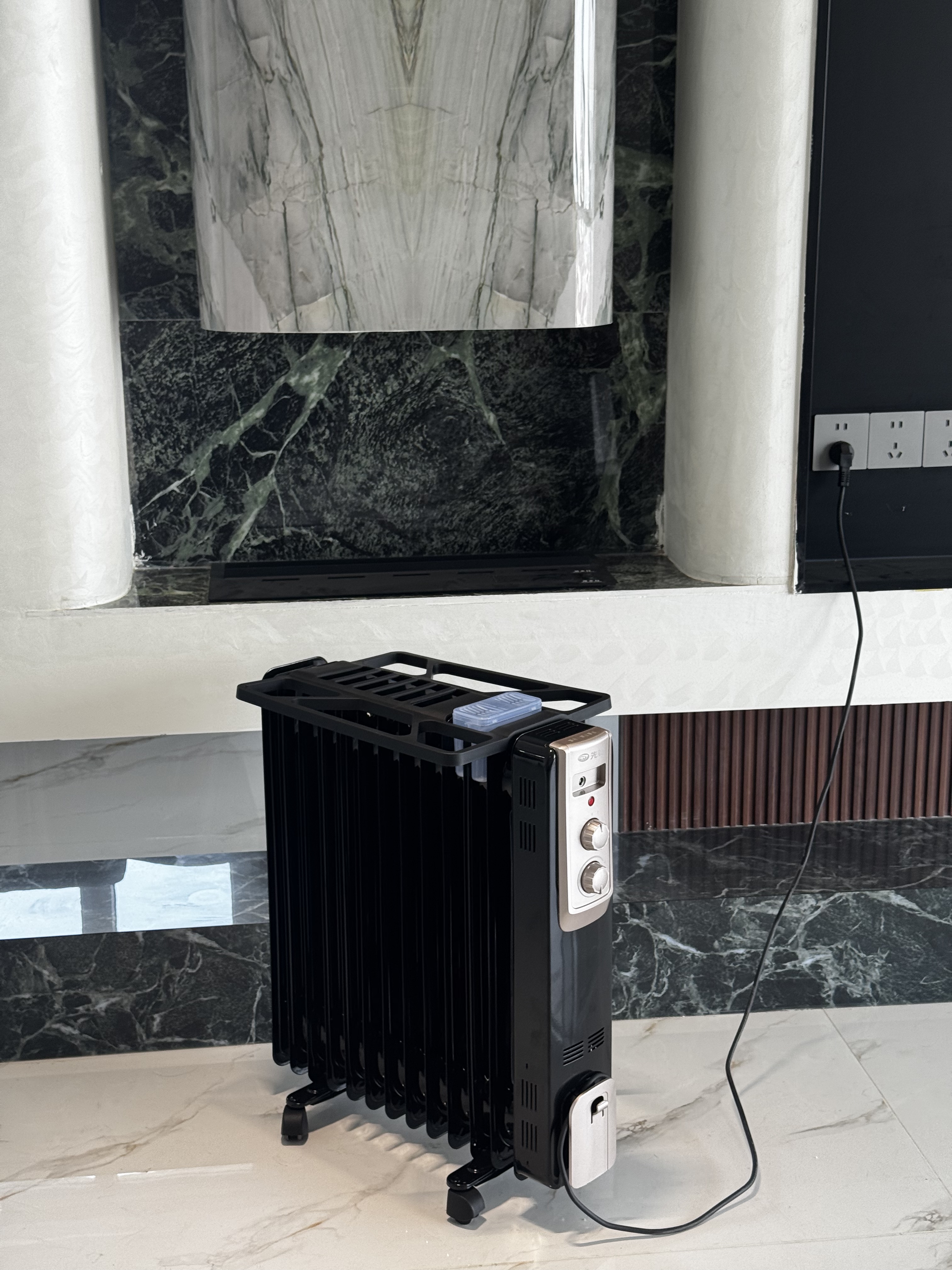先锋石墨烯取暖器电暖器电暖气片家用电热油汀13片全屋升温智能恒温低噪节能烘衣加湿DYT-Z2 实拍图