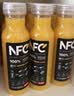 农夫山泉100%纯果汁NFC果汁300ml*12瓶缤纷礼盒(6橙汁+6芒果汁) 实拍图