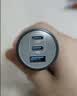 ANKER安克车载充电器167.5W汽车点烟器超级快充头pd100W转换器大功率type-c车充适用苹果18安卓手机 黑 实拍图