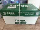 天章 （TANGO）A4打印纸80g500张*8包 新绿天章【豪华品质】白纸双面打印复印纸 纸张洁白顺滑不卡纸 整箱4000张 实拍图