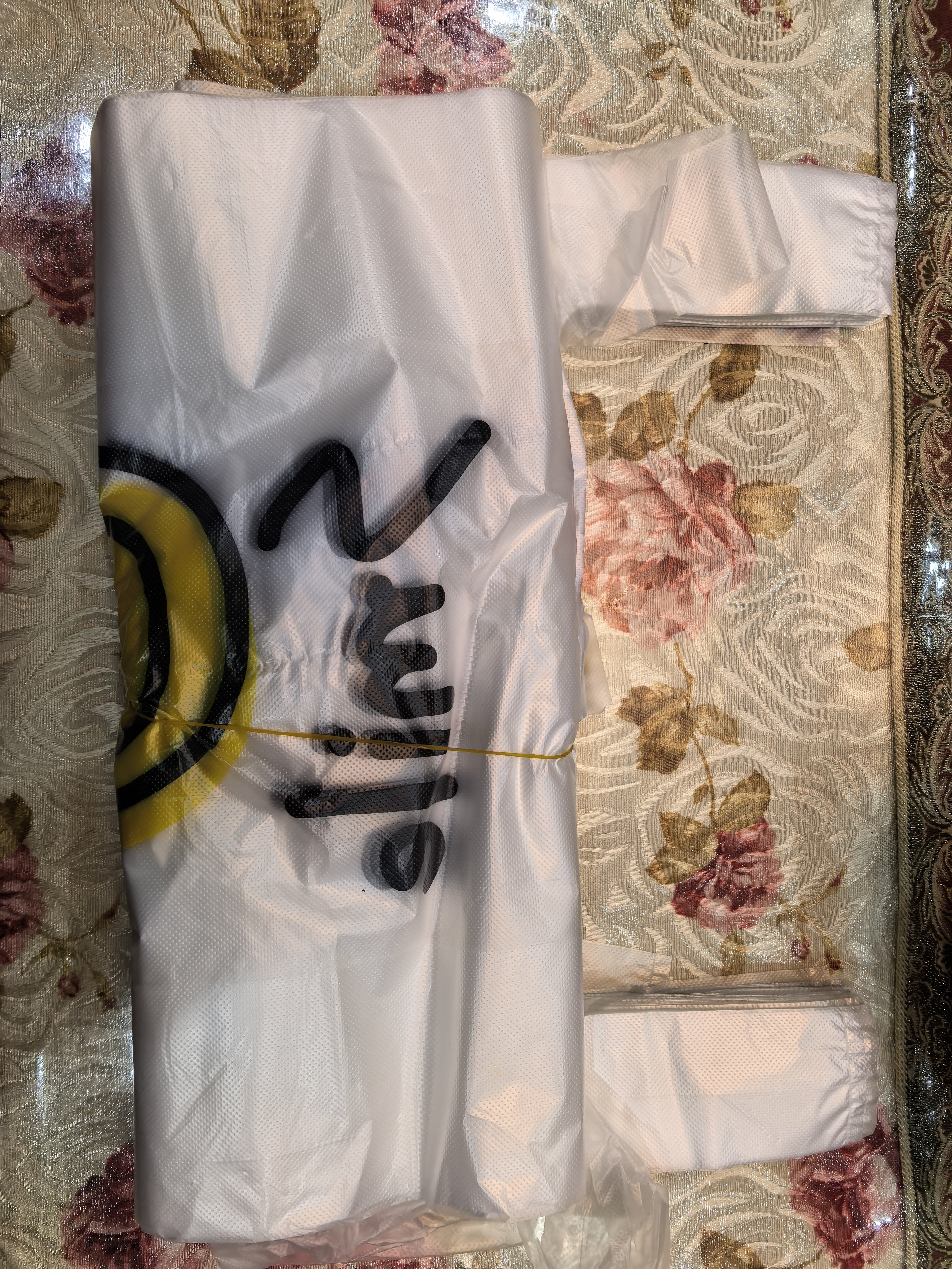 京东京造 塑料袋加厚背心袋笑脸超市购物袋食品打包袋【40*60cm100只】 实拍图