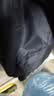 浩赢 男女工作服工地耐磨春秋冬季工厂汽修长袖上衣劳保服定制绣字 双层双反藏蓝 180-套装（上衣+裤子） 实拍图