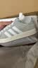 adidas 面包鞋 GRAND COURT BASE 00s休闲板鞋平底鞋男女阿迪达斯 浅灰/白色/树脂黄   41 实拍图