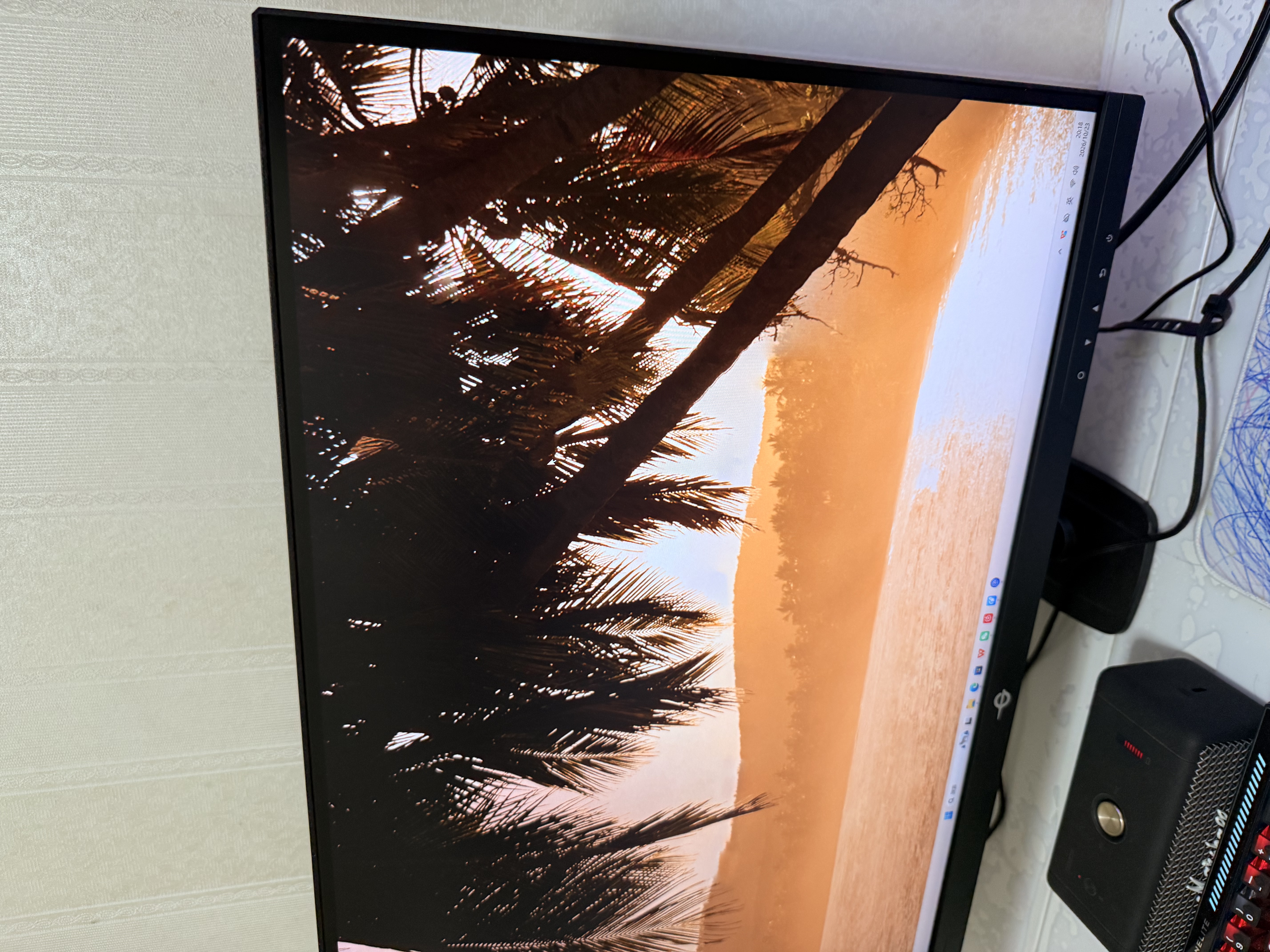 泰坦军团27英寸2K升级245Hz HDR400高亮版硬件低蓝光护眼 菜单软件出厂校色FPS三角洲1ms电竞显示器P2710R3 实拍图