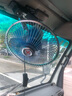 巨木 车载风扇24V大货车专用 汽车风扇 车用大风力电风扇制冷车内面包车上强风小风扇 12V汽车双头风扇 实拍图