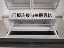 美的机皇冰箱2026新款576升法式多门双系统双循环全空间家用新国标一级无霜BCD-576WFPZM(E)国家补贴 实拍图